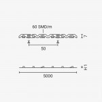60SMD/m 7,2W/m 12V LED S-Streifen 2835 Rot Spritzwassergeschützt 1m 60SMD/m 7,2W/m 12V LED S-Streifen 2835 Rot Spritzwassergeschützt 1m