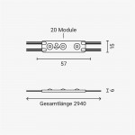 LED 12V SMD 3 2835 Modul 1W IP65 Rot LED 12V SMD 3 2835 Modul 1W IP65 Rot