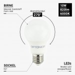 10W LED E27 A60 Birne Kunststoff Professional Kaltweiß 10W LED E27 A60 Birne Kunststoff Professional Kaltweiß