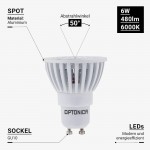 6W LED COB GU10 Spot Kaltweiß Weiß 6W LED COB GU10 Spot Kaltweiß Weiß