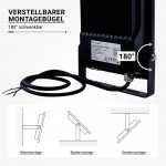 Mi-Light 20W RGB-CCT Floodlight Mi-Light 20W RGB-CCT Floodlight