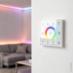 LED T14 DMX-RF 4 Zonen RGBW Wandcontroller