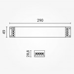 150W 12V DC Metall Netzteil Professional Slim Dimmbar 150W 12V DC Metall Netzteil Professional Slim Dimmbar