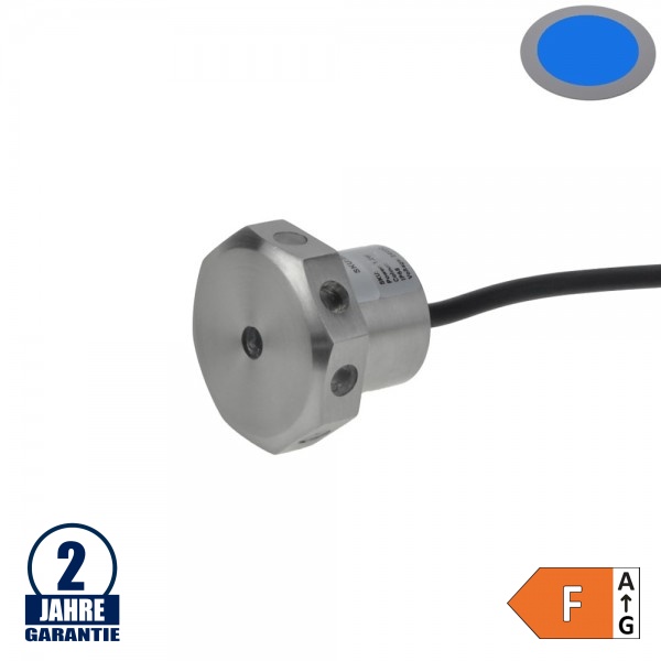 1,2W LED Unterwasser-Dekoeinbauleuchte 24V IP68 Blau 1,2W LED Unterwasser-Dekoeinbauleuchte 24V IP68 Blau