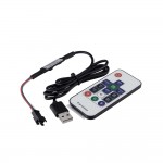 Digital LED Controller mit Fernbedienung 5V Digital LED Controller mit Fernbedienung 5V
