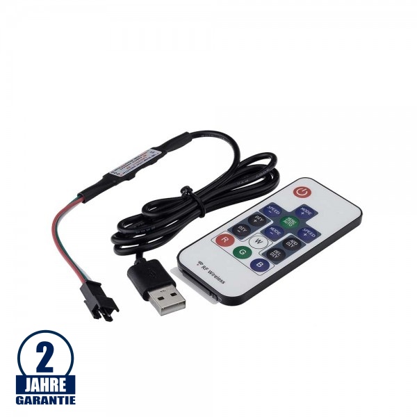 Digital LED Controller mit Fernbedienung 5V Digital LED Controller mit Fernbedienung 5V