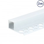 LED Fliesenprofil Abschluss eloxiert 2m SET OP LED Fliesenprofil Abschluss eloxiert 2m SET OP