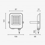 10W LED Fluter Grünes Licht IP65 10W LED Fluter Grünes Licht IP65