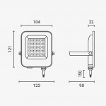 20W LED Fluter Grünes Licht IP65 20W LED Fluter Grünes Licht IP65