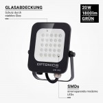20W LED Fluter Grünes Licht IP65 20W LED Fluter Grünes Licht IP65