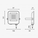10W LED Fluter RGB inkl. Fernbedienung IP65 10W LED Fluter RGB inkl. Fernbedienung IP65