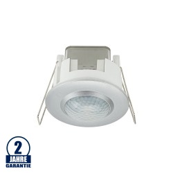 LED Bewegungsmelder Einbau Silber bis 300W Ø6m 360° IP20