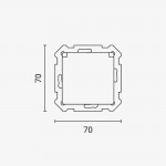 Siemens Schuko-Steckdose Klappdeckel titanweiß DELTA i-System 10/16A 250V Siemens Schuko-Steckdose Klappdeckel titanweiß DELTA i-System 10/16A 250V