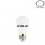 8W LED E27 G45 Birne Kunststoff Kaltweiß