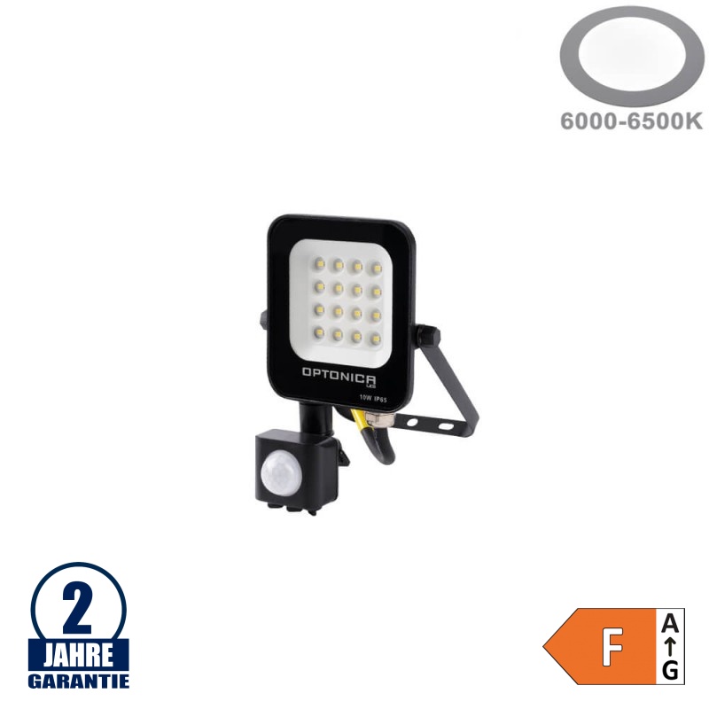 VBLED 30W LED Fluter Mit Bewegungsmelder – 6000K Kaltweiß, IP65, 2100 Lumen Für Außenbereich