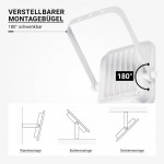 20W LED SMD Fluter weißes Gehäuse mit Bewegungsmelder Kaltweiß 20W LED SMD Fluter weißes Gehäuse mit Bewegungsmelder Kaltweiß