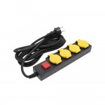 Steckdosenleiste IP44 4-fach 5m Kabel 16A Steckdosenleiste IP44 4-fach 5m Kabel 16A
