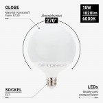 18W LED E27 G120 Birne Kunststoff Kaltweiß 18W LED E27 G120 Birne Kunststoff Kaltweiß