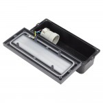 Wandleuchte mit E27 Fassung Grau V2 IP54 Wandleuchte mit E27 Fassung Grau V2 IP54