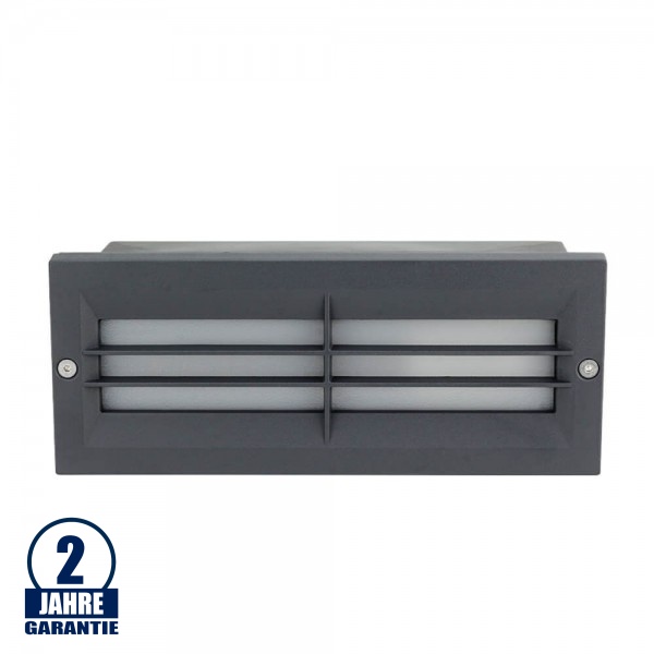 Wandleuchte mit E27 Fassung Grau V2 IP54 Wandleuchte mit E27 Fassung Grau V2 IP54