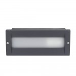 Wandleuchte mit E27 Fassung Grau V3 IP54 Wandleuchte mit E27 Fassung Grau V3 IP54