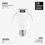 10W LED E27 G46 Birne Kunststoff Neutralweiß 10W LED E27 G46 Birne Kunststoff Neutralweiß
