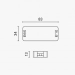 24W 12V DC Super Slim Netzteil 24W 12V DC Super Slim Netzteil