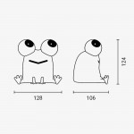 Kinder-Nachtlicht Frosch akkubetrieben Kinder-Nachtlicht Frosch akkubetrieben