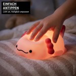 Kinder-Nachtlicht Axolotl akkubetrieben Kinder-Nachtlicht Axolotl akkubetrieben