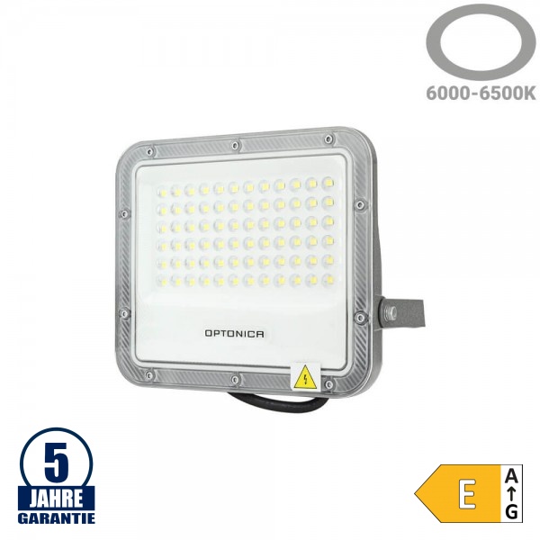 50W LED Fluter Professional mit 1m Anschlusskabel Kaltweiß