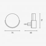 Nachtlichtstecker 0,5W Nachtlichtstecker 0,5W