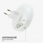 Nachtlichtstecker 0,5W mit USB Anschluss Nachtlichtstecker 0,5W mit USB Anschluss