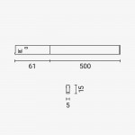 6W LED Neon-Streifen Magnetic Line M05 Warmweiß 6W LED Neon-Streifen Magnetic Line M05 Warmweiß