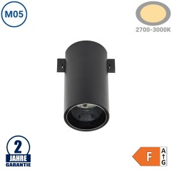 7W LED Punktstrahler Style Magnetic Line M05 Warmweiß