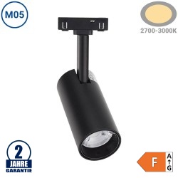 12W LED Punktstrahler Design Magnetic Line M05 Warmweiß