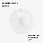 5W LED Kugelleuchte abgehängt Magnetic Line M05 Warmweiß
