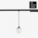 5W LED Kugelleuchte abgehängt Magnetic Line M05 Warmweiß