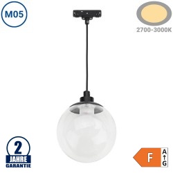 5W LED Kugelleuchte abgehängt Magnetic Line M05 Warmweiß