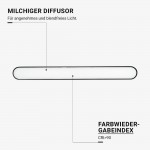 12W LED Linearleuchte Magnetic Line M05 Warmweiß 12W LED Linearleuchte Magnetic Line M05 Warmweiß