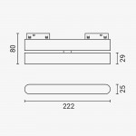12W LED Linearleuchte schwenkbar Magnetic Line M05 Neutralweiß 12W LED Linearleuchte schwenkbar Magnetic Line M05 Neutralweiß