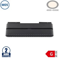 12W LED Linearleuchte schwenkbar Antiblend-Effekt Magnetic Line M05 Neutralweiß