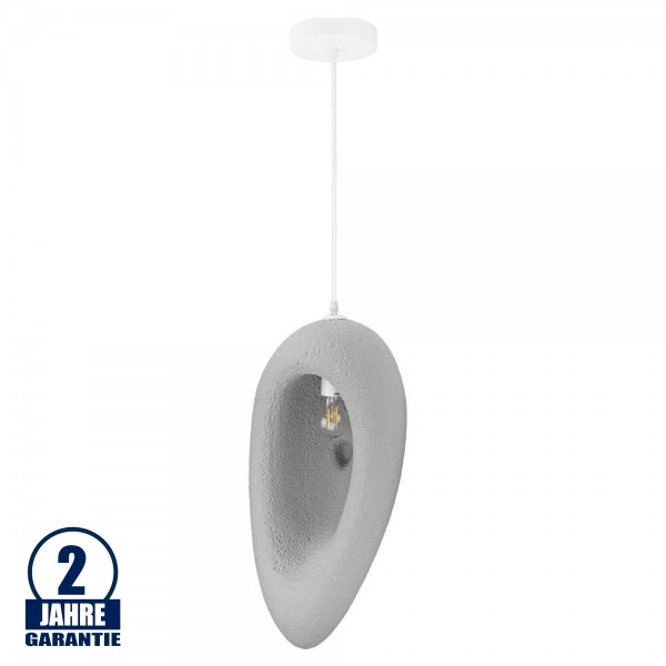 Wabi-Sabi Pendelleuchte in asymmetrischer Kieselform E27 Wabi-Sabi Pendelleuchte in asymmetrischer Kieselform E27