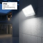 500W LED Fluter Professional Grau 100cm Anschlusskabel Kaltweiß 500W LED Fluter Professional Grau 100cm Anschlusskabel Kaltweiß