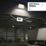 500W LED Fluter Professional Grau 100cm Anschlusskabel Neutralweiß 500W LED Fluter Professional Grau 100cm Anschlusskabel Neutralweiß