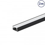 LED Profil 12x7mm Schwarz 2m LED Profil 12x7mm Schwarz 2m