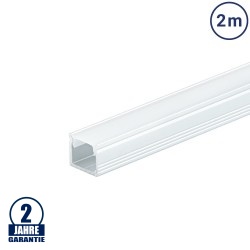 LED Profil 12x10mm Alu eloxiert 2m