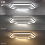 42W LED Hexagon Deckenleuchte CCT 42W LED Hexagon Deckenleuchte CCT