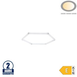 42W LED Hexagon Deckenleuchte CCT