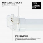 192W LED Hexagon Deckenleuchte CCT