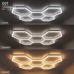 192W LED Hexagon Deckenleuchte CCT